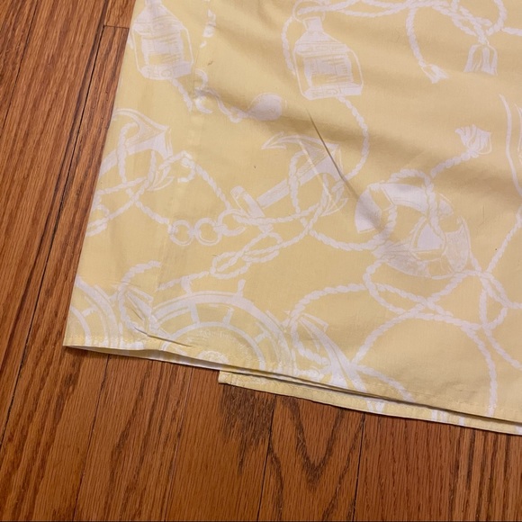 Yellow Wrap Skirt by Talbots Petites - Picture 7 of 8